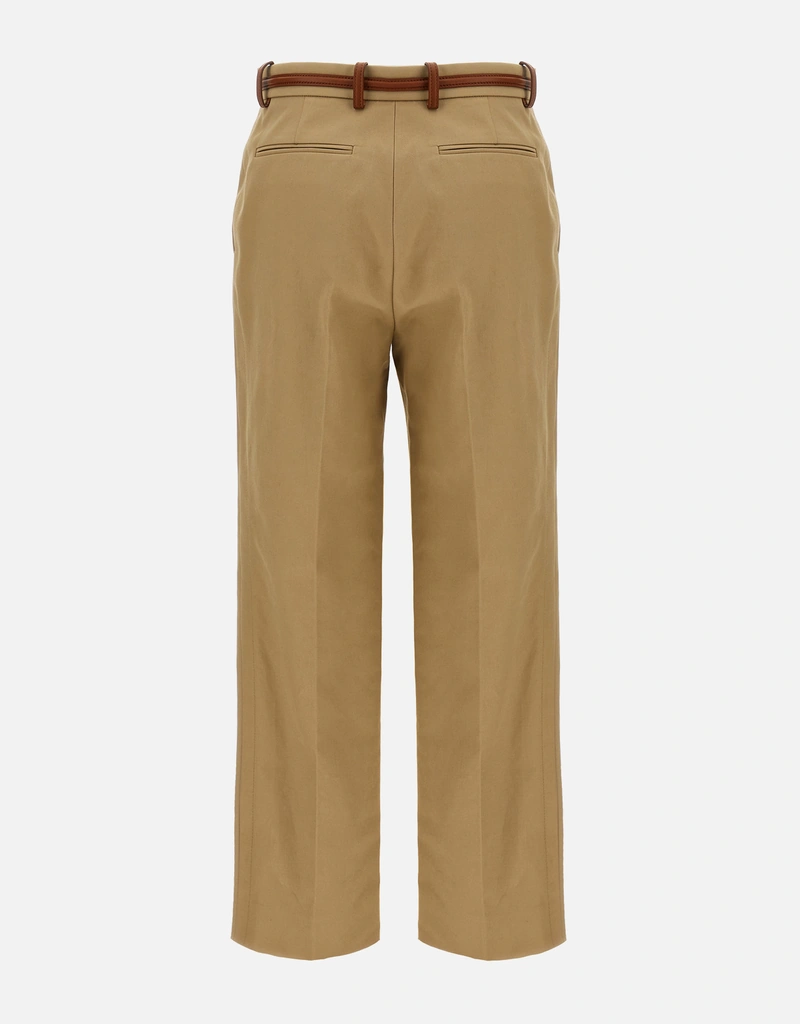 Gucci ホースビットコットンドリルストレートレッグパンツ () IFCHIC.COM