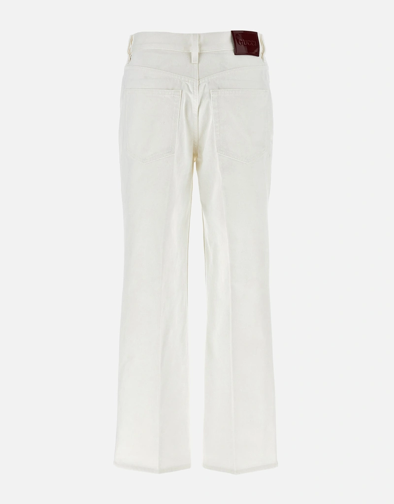 Gucci デニムクロップドフレアジーンズ () IFCHIC.COM