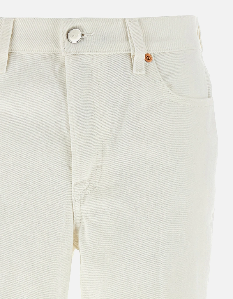 Gucci デニムクロップドフレアジーンズ () IFCHIC.COM