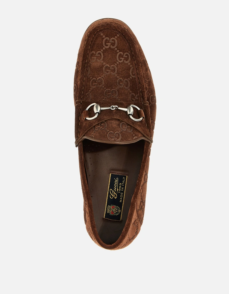 Gucci メンズホースビット1953スエードローファー () IFCHIC.COM