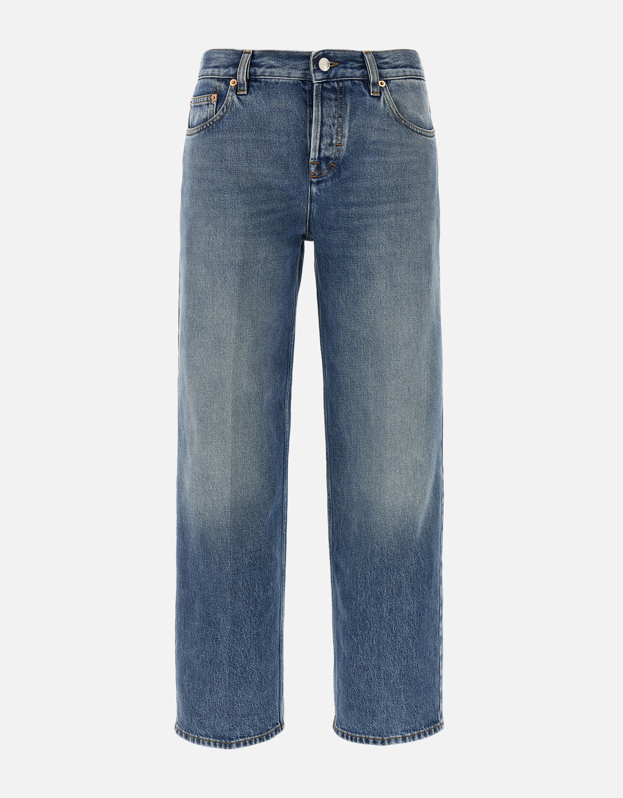 GUCCI ライトブルーデニム ストレート Gucci ストレートフィットデニムパンツ (すべての新品) IFCHIC.COM