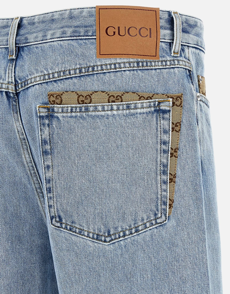 Gucci メンズデニムストレートジーンズ (アパレル) IFCHIC.COM