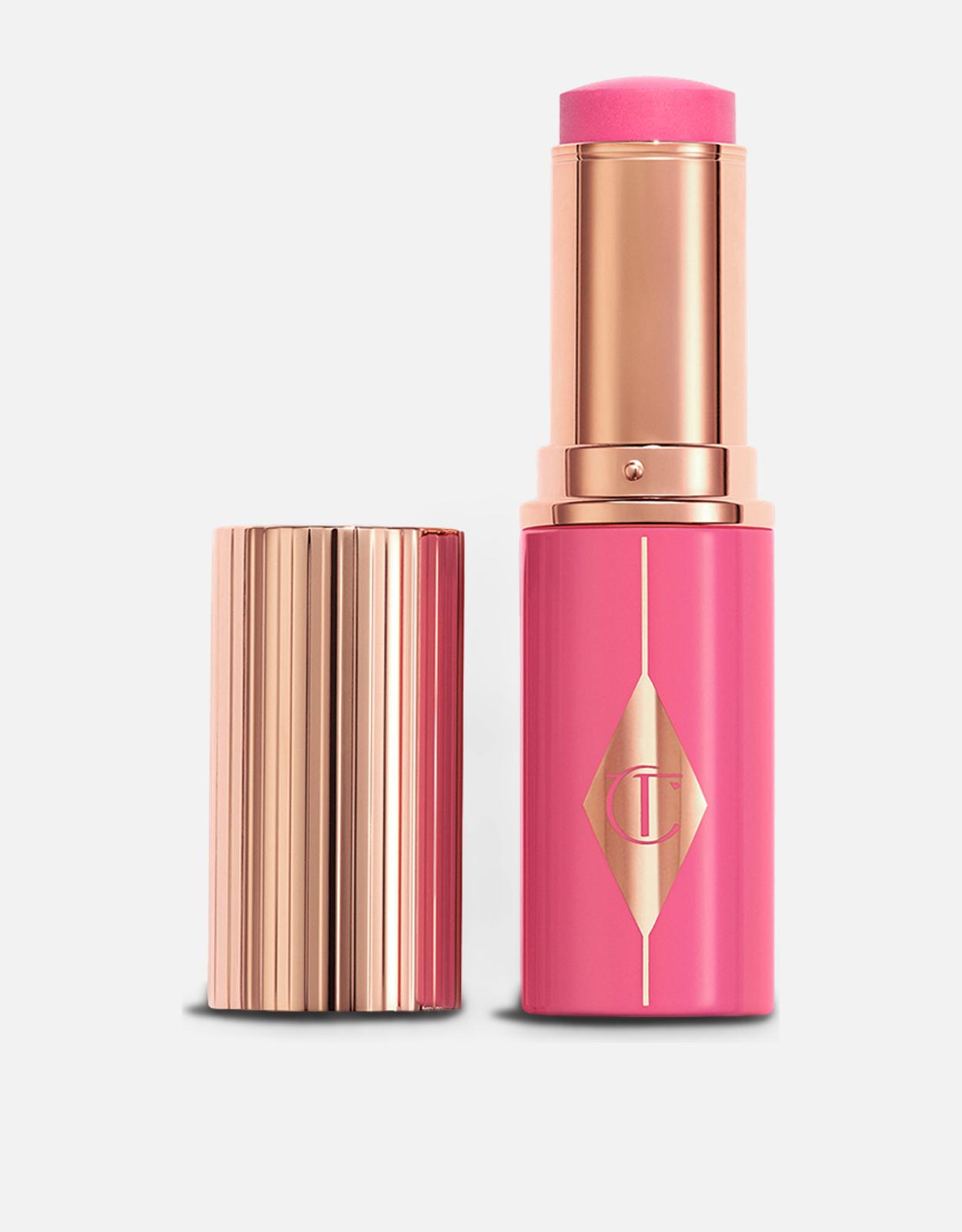 Charlotte Tilbury 幻肌流光チークスティック - ピンキィグロウ