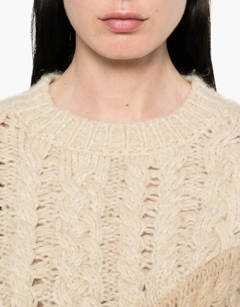 Isabel Marant Étoile ダリルモヘアブレンドケーブルニットセーター