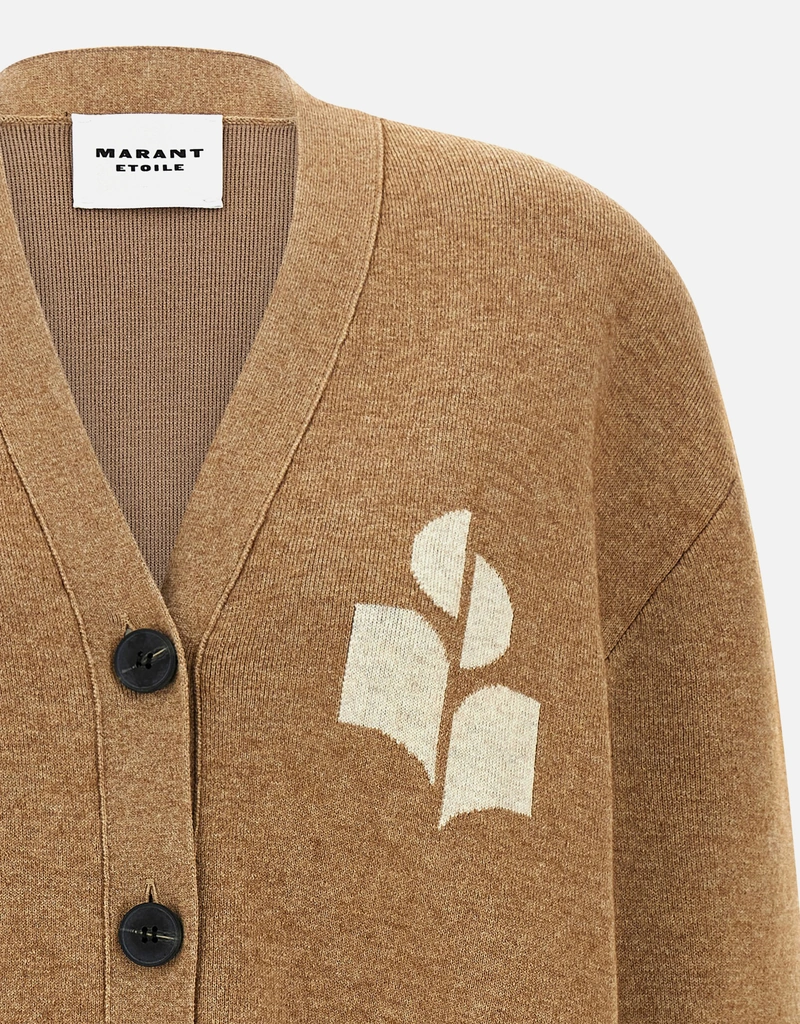 Isabel Marant Étoile ノートン コットンウール混紡 Vネック 長袖