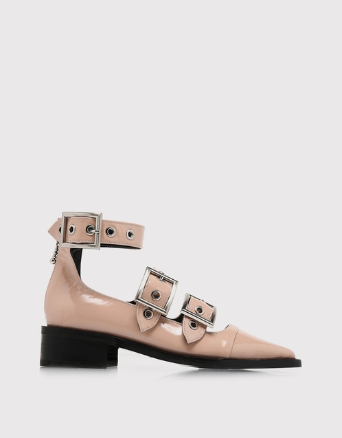 ankle strap loafers