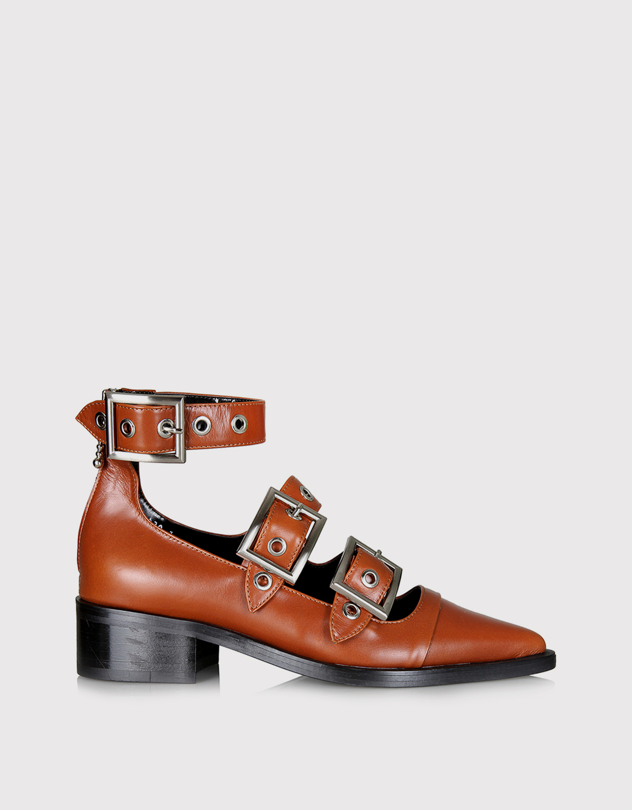 ankle strap loafers
