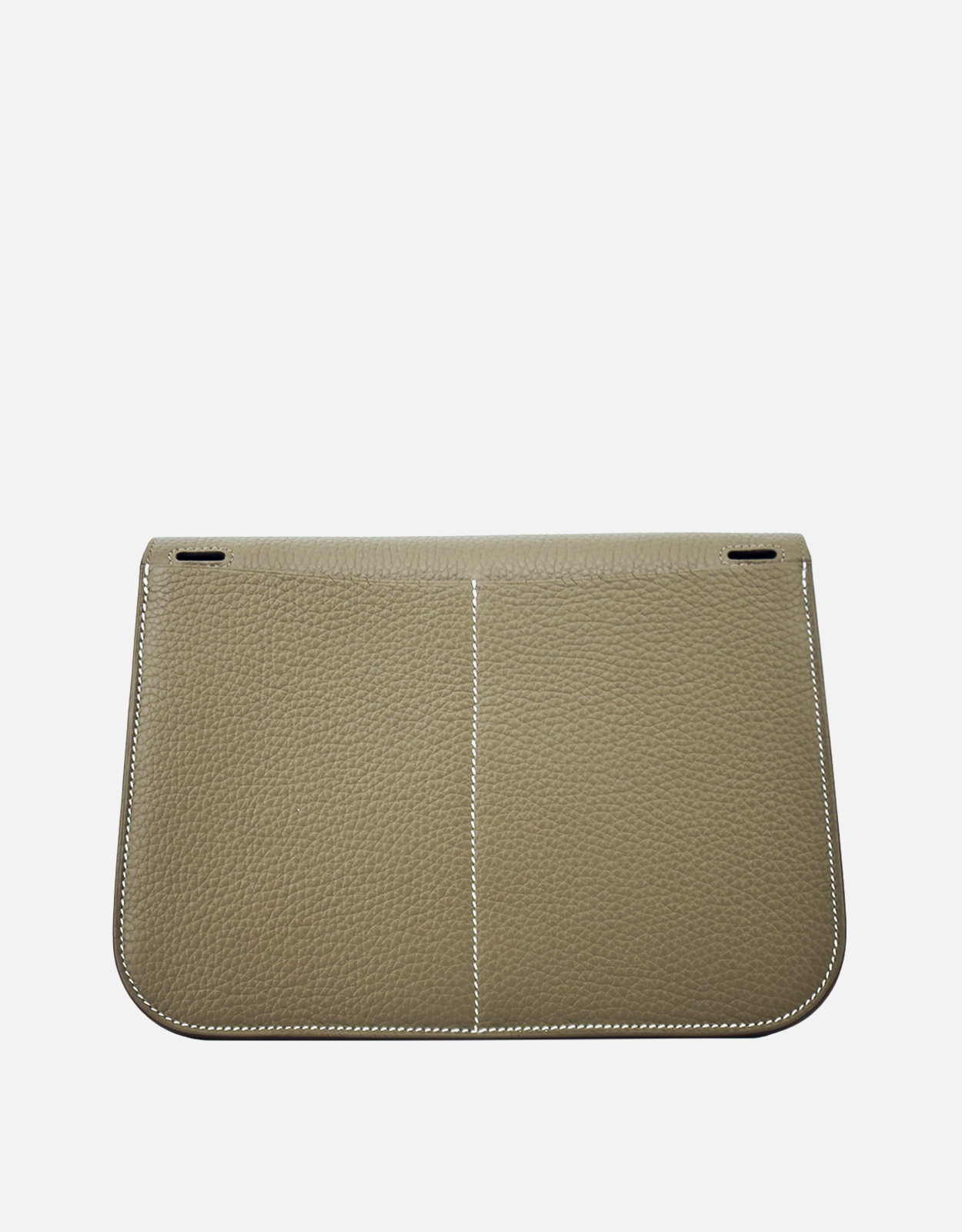 Hermès Hermès Halzan 25 K Taurillon Clemence Leather Handbag