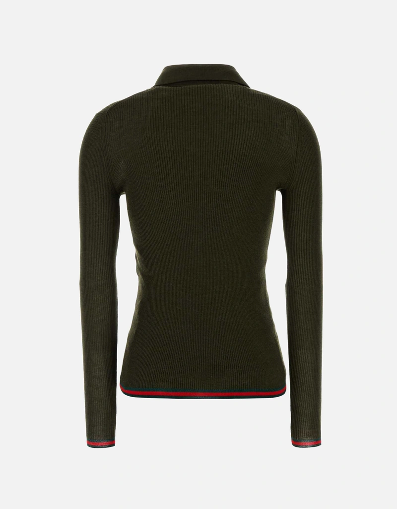 Gucci カシミヤシルクニットトップ (ニットウェア,トップス) IFCHIC.COM