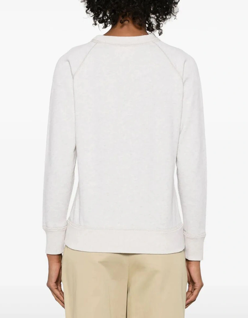 Isabel Marant Étoile プリントロゴミリーニーコットンスウェット