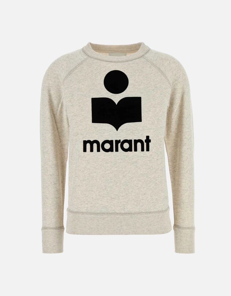 Isabel Marant Étoile プリントロゴミリーニーコットンスウェット