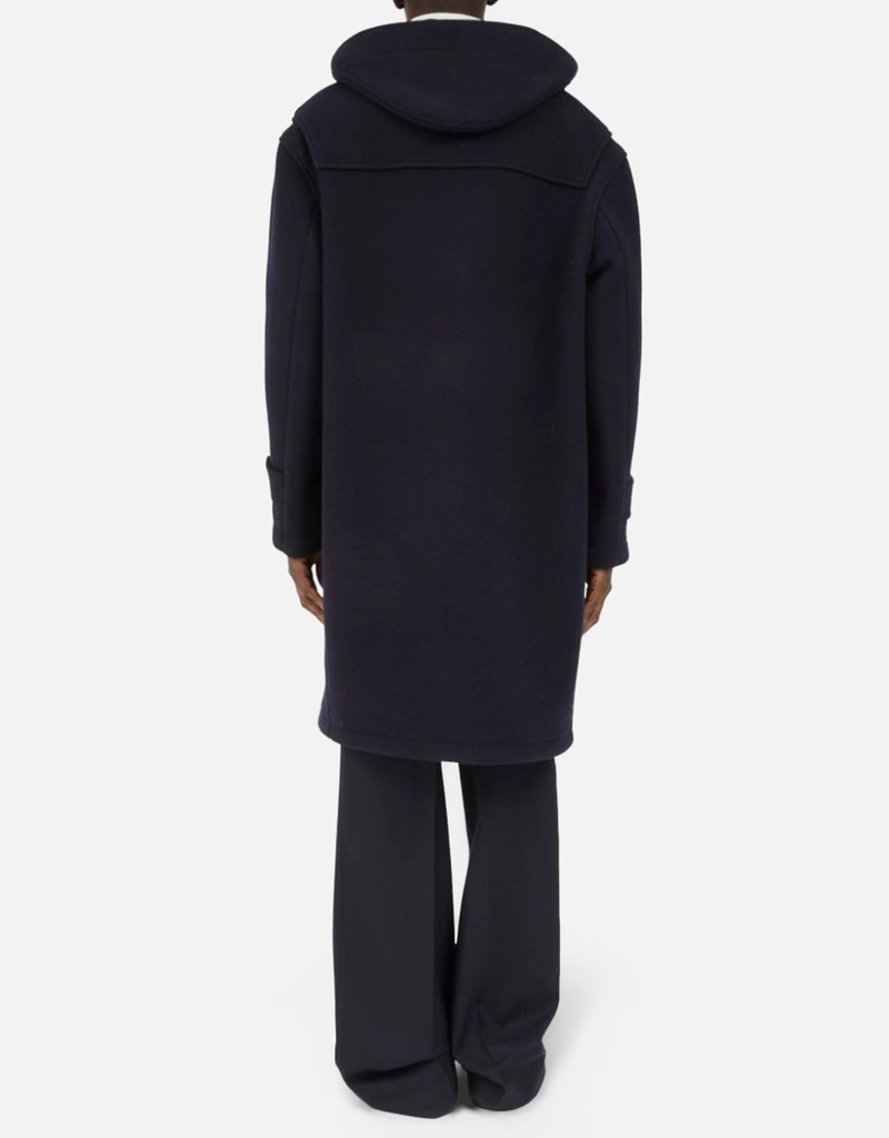 Maison Margiela メンズ ウール フード付き ミディ丈コート (アパレル