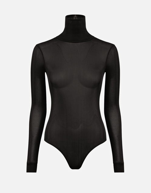 美品　MM6 Maison Margiela ハイネックボディースーツ Maison Margiela ハイネックボディスーツ (トップス,ジャンプスーツ