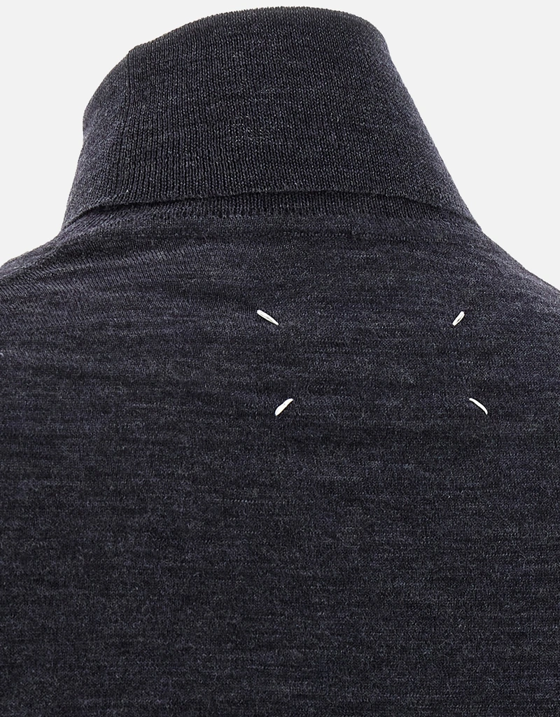 Maison Margiela ウールタートルネックスウェット (ニットウェア