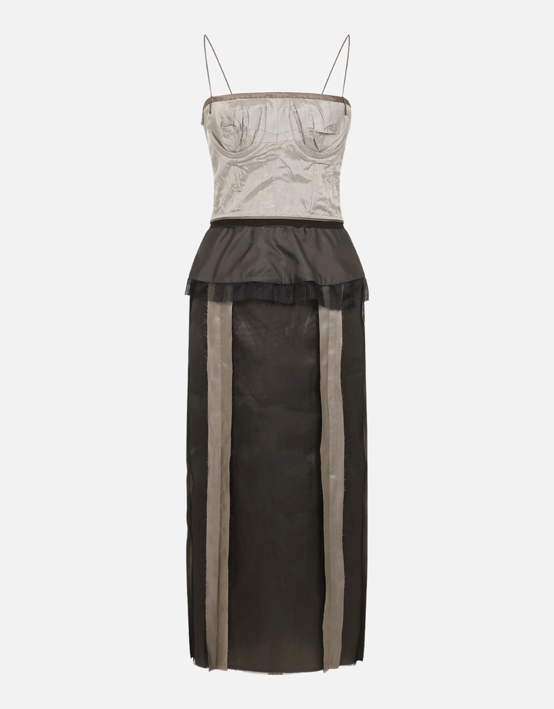 Maison Margiela Silk Dress - Grey