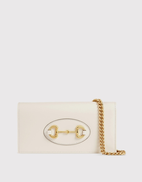 gucci wallet on chain white