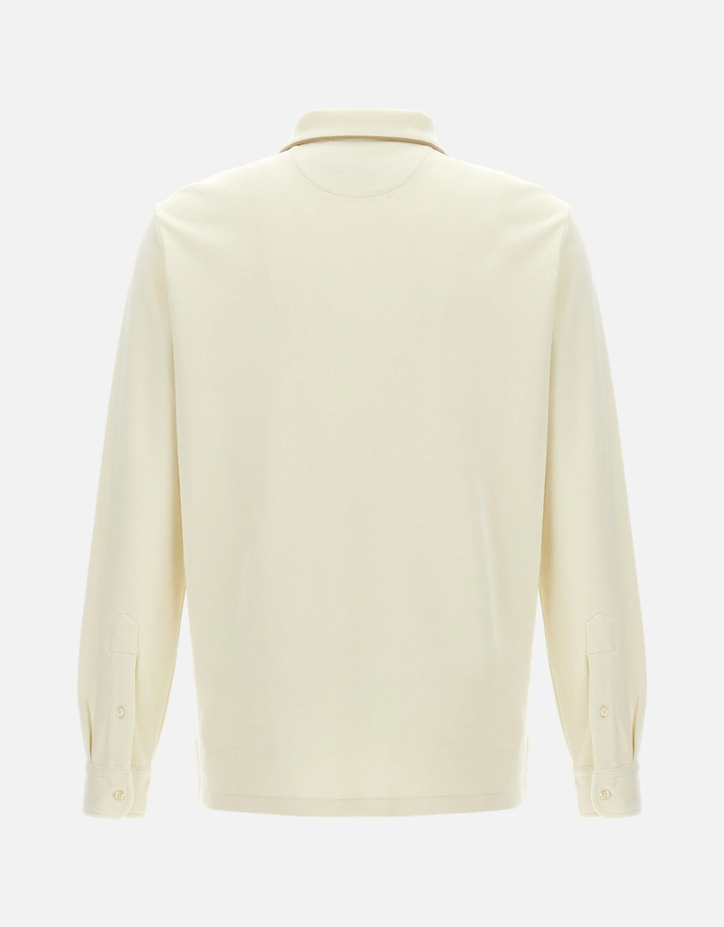 Polo Ralph Lauren メンズコットン長袖ポロシャツ (トップス＆Tシャツ