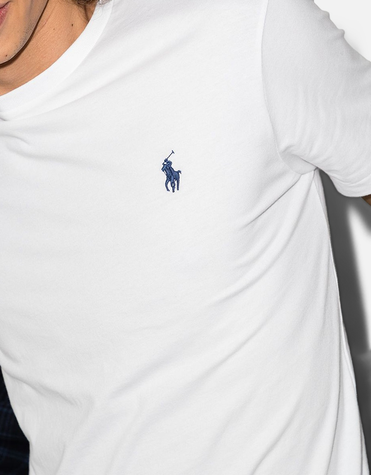 Polo Ralph Lauren メンズコットンスリムフィットクルーネックTシャツ