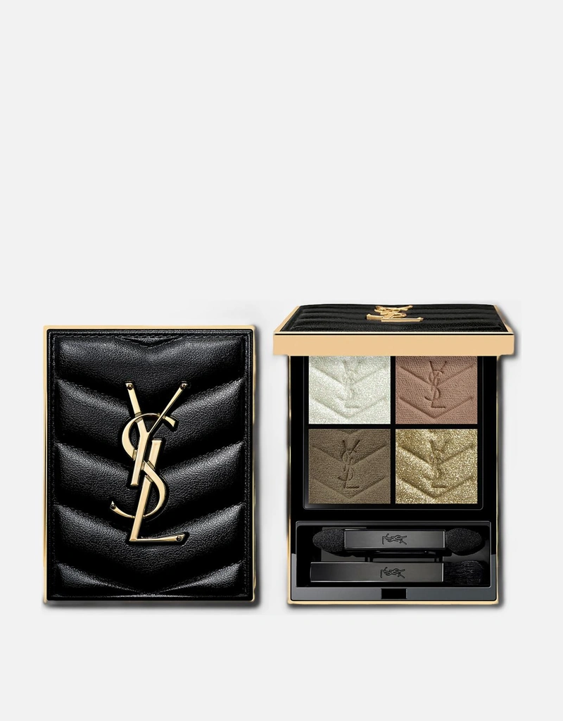【専門出品】Yves Saint Laurent アイシャドウパレット 4色 Yves Saint Laurent ファッショナブル4色アイシャドウパレット-830
