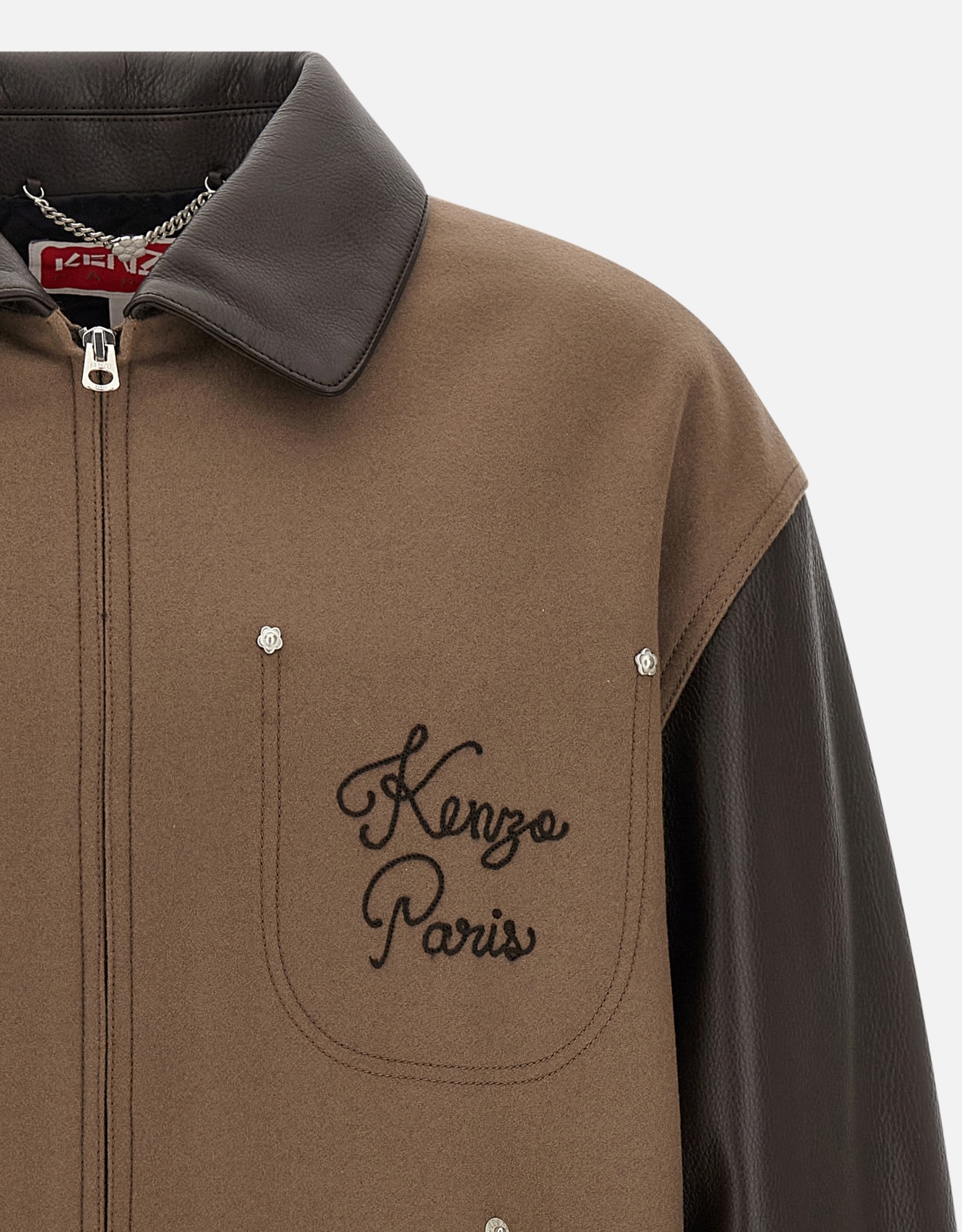 Kenzo Men's Chainstitch Virgin Wool Jacket (Clothing,Coats and