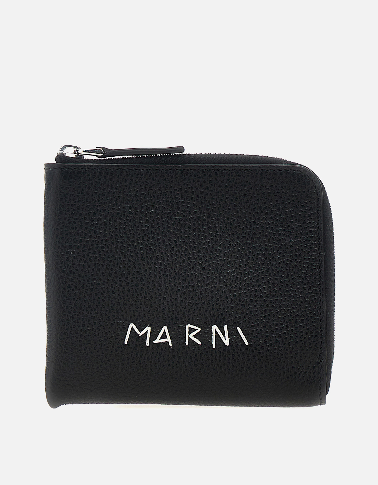 Marni Men's Logo Calfskin Leather Zip-Around Card Case () IFCHIC.COM