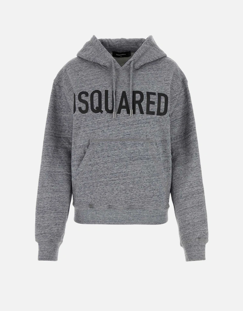 Dsquared2 Logo Printed Cotton Hoodie () IFCHIC.COM