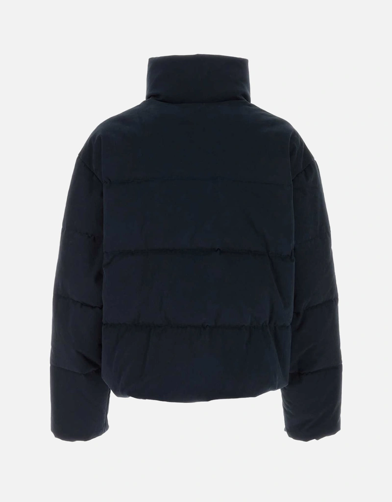 （美品）DSQUARED2 ネイビー ダウンジャケット サイズ44 Dsquared2 メンズ ネイビーブルー ストレッチコットン ダウン