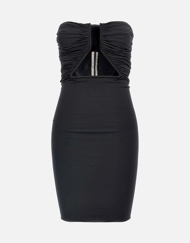 Rick Owens Prong Stretch Jersey Mini Dress () IFCHIC.COM