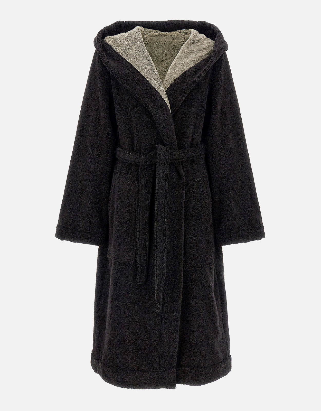 Rick Owens Beach Robe Cotton Terry Hooded Bathrobe - L　Rick Owens ビーチローブ コットンテリー フード付きバスローブ - L Rick