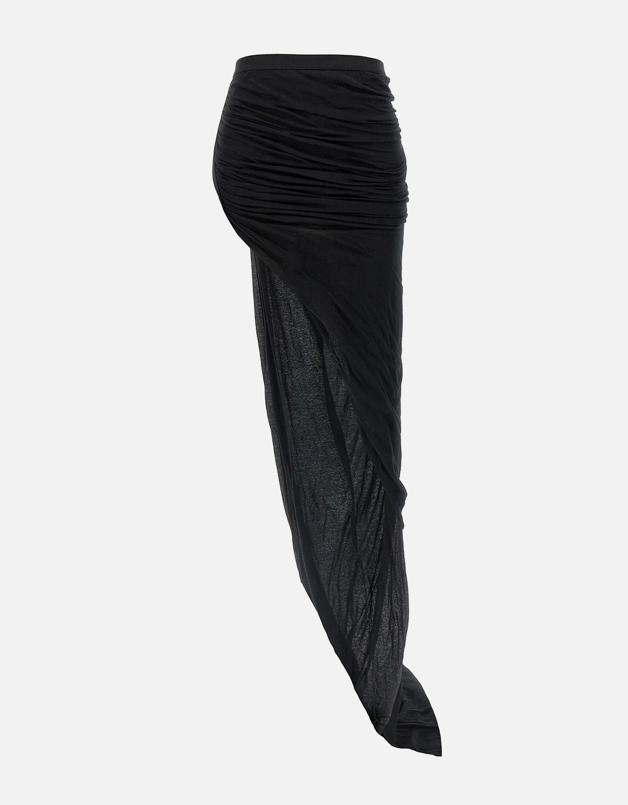 Rick Owens Rick Owens Edfu Cotton Slim Fit Long Skirt - IT 38　Rick Owens Edfu コットン スリム フィット ロング スカート - IT 38