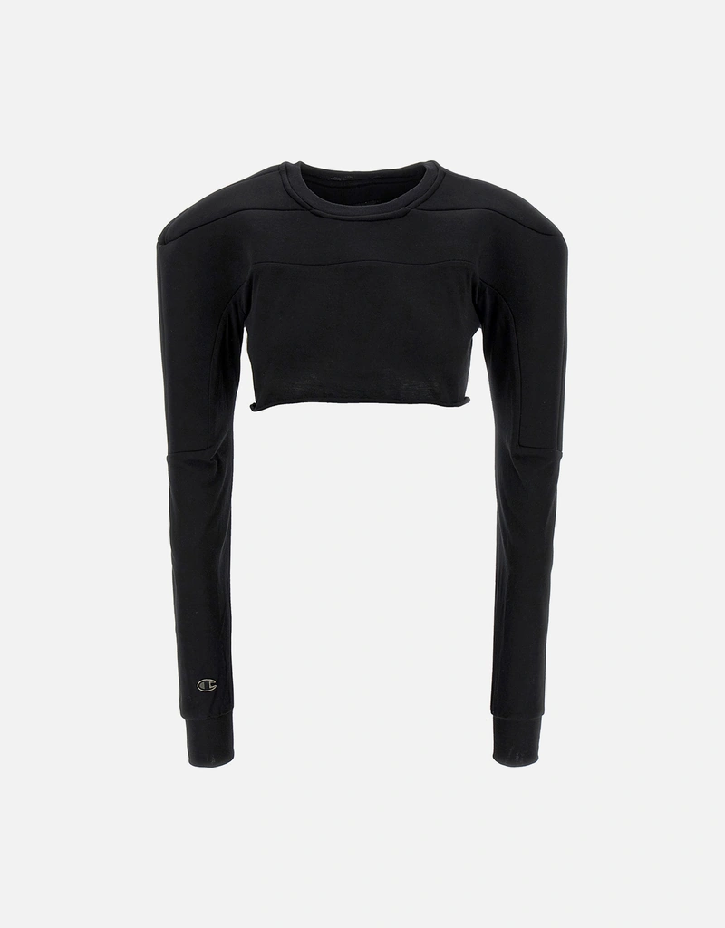Rick Owens Champion X Rick Owens Cotton Cropped Sweater () IFCHIC.COM