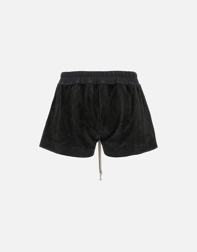 Rick Owens Fog Boxers Suede Shorts (Shorts,Mini Shorts) IFCHIC.COM