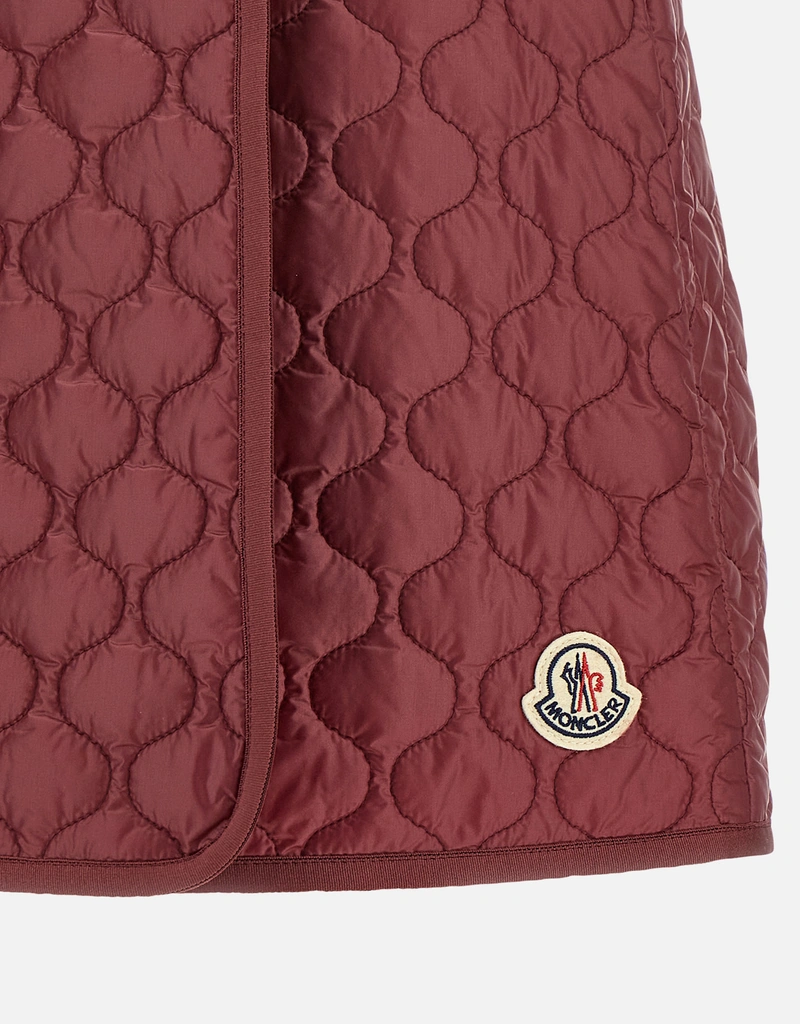 Moncler スクエアキルティングスカート (ドレス) IFCHIC.COM