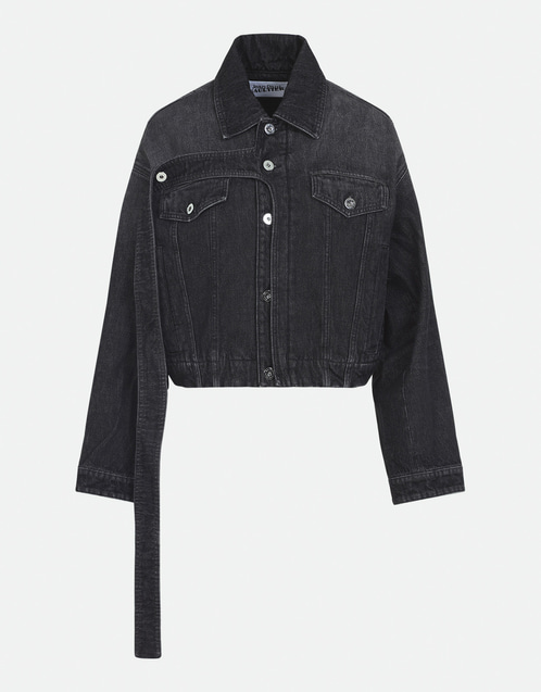 Jean Paul Gaultier ブラックデニムオーバーサイズジャケット
