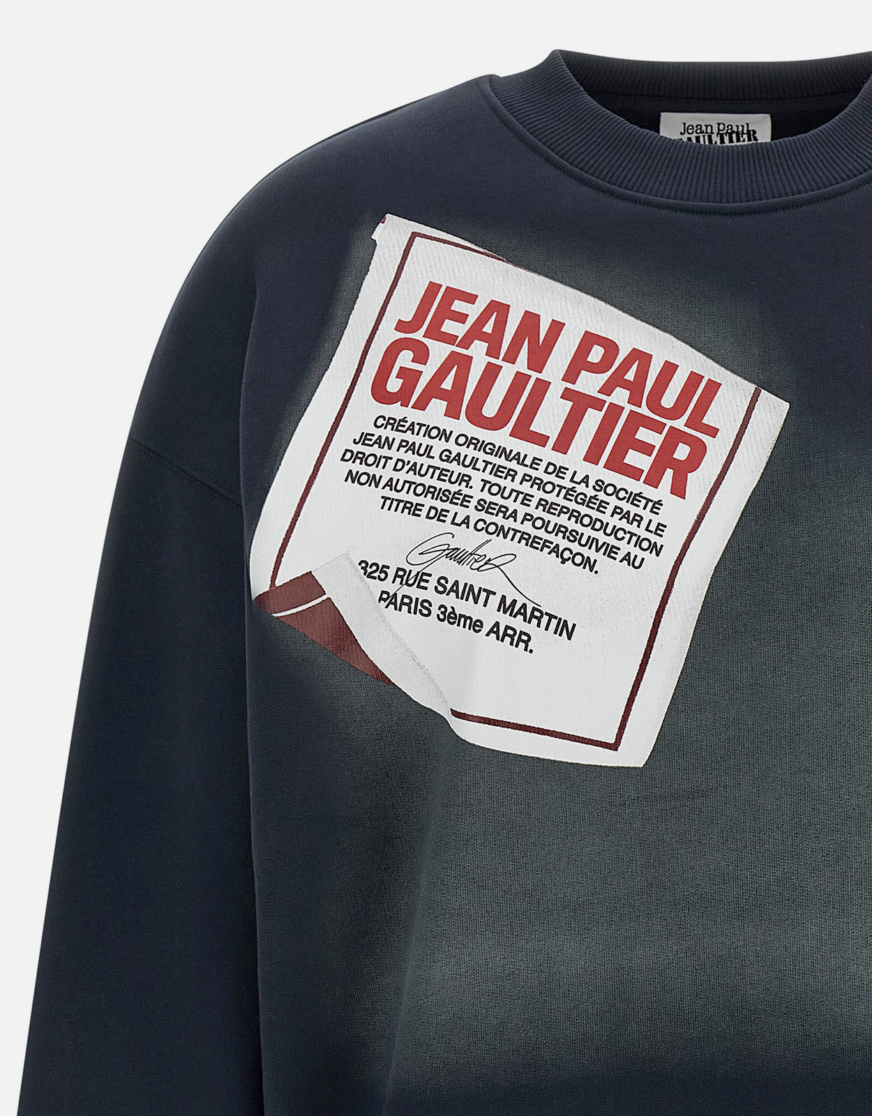 Jean Paul Gaultier ブラッシュドコットングラデーションプリント
