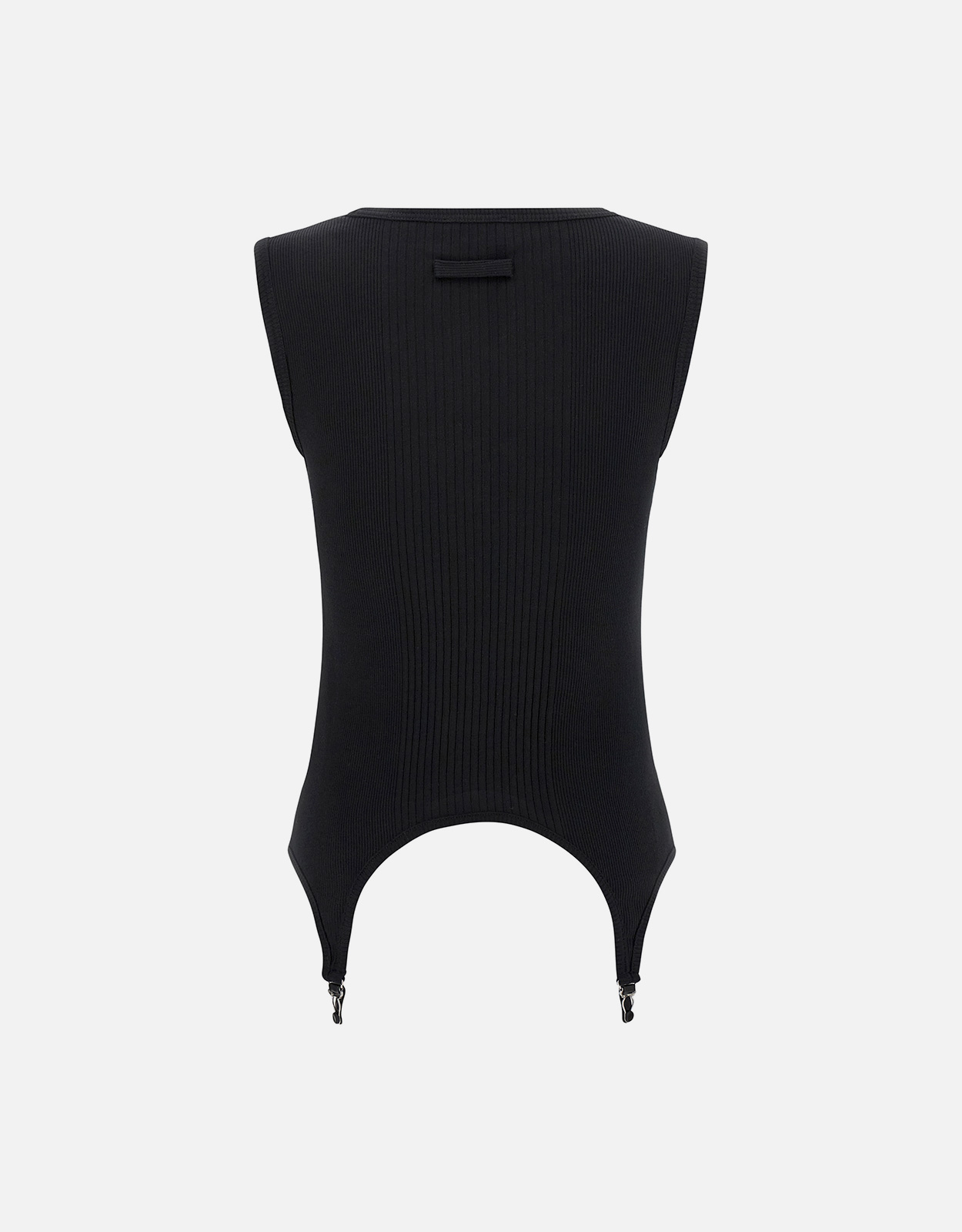 Jean Paul Gaultier コットンガータータンクトップ (トップス,スリーブ