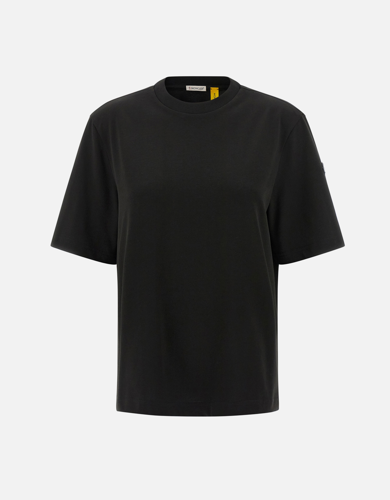 Moncler Genius コットン クルーネック ロゴパッチ 半袖Tシャツ