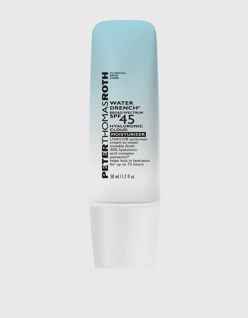 Water Drench Hyaluronic Hydrating SPF45 Suncare Cream 50ml