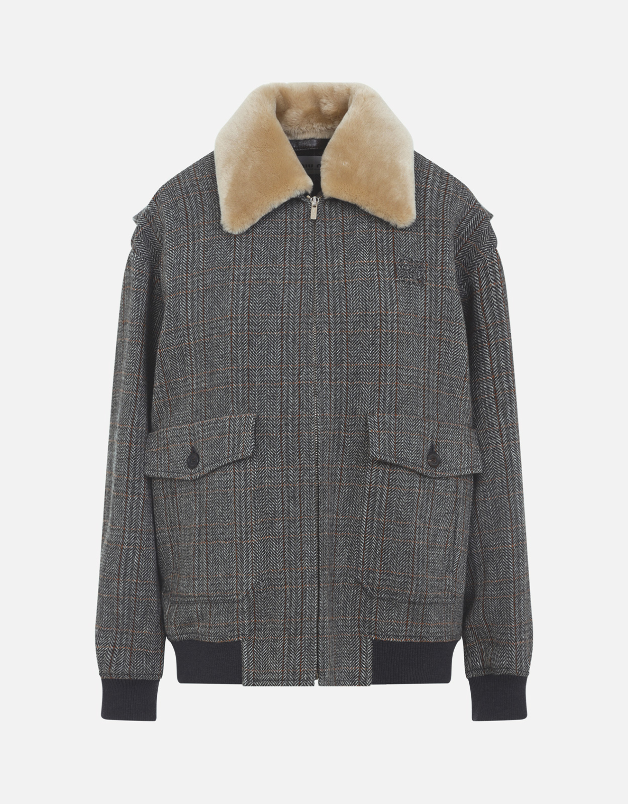 Miu Miu Virgin Wool Jacket (Coats and Jackets) IFCHIC.COM