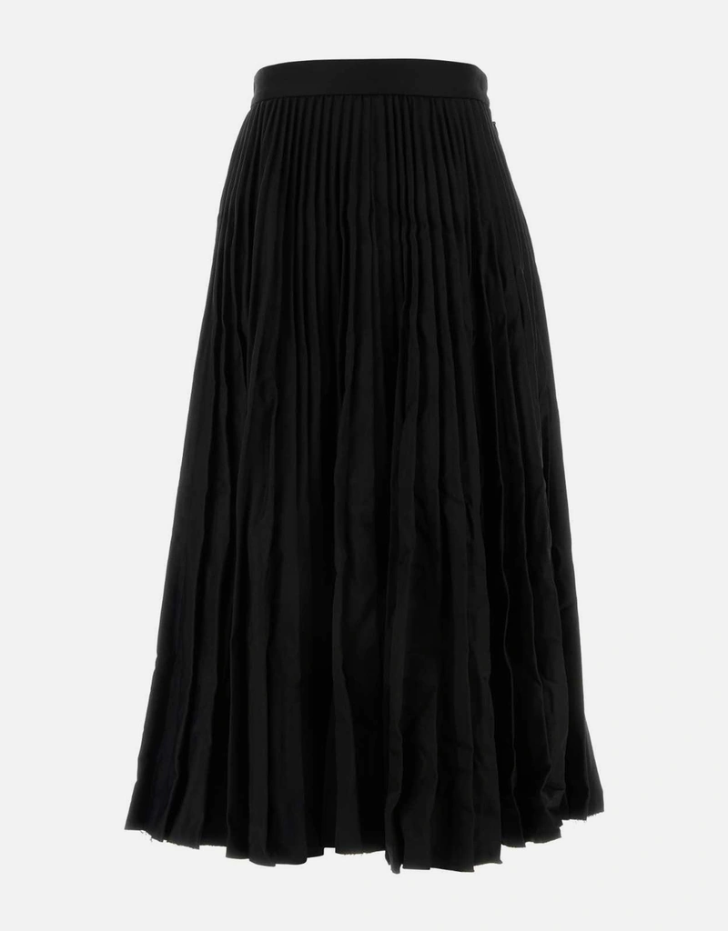 Balenciaga プリーツ入りウールスカート () IFCHIC.COM