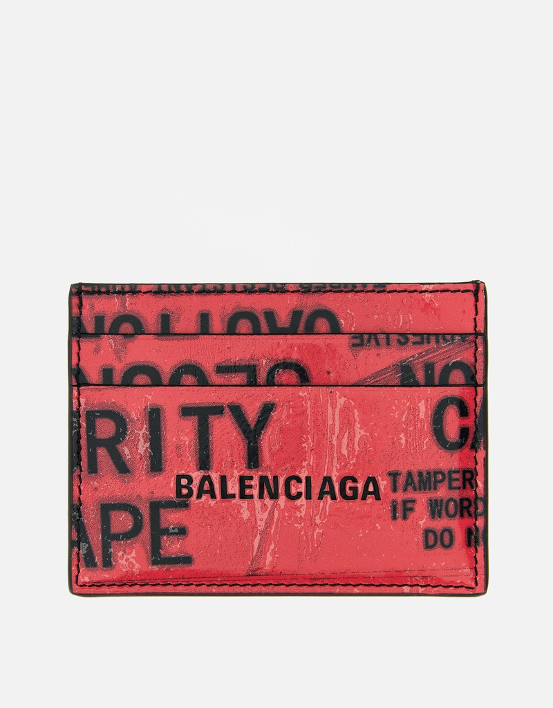 Balenciaga メンズ テープタイプ カードホルダー カーフレザー