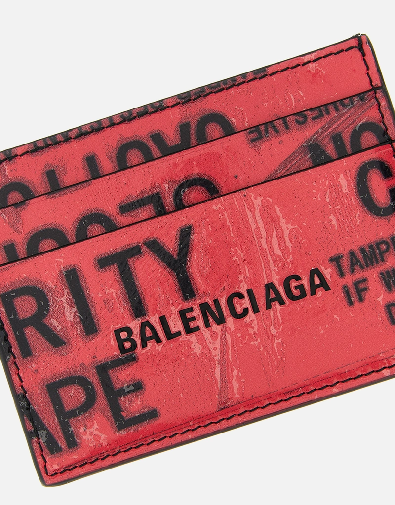 Balenciaga メンズ テープタイプ カードホルダー カーフレザー