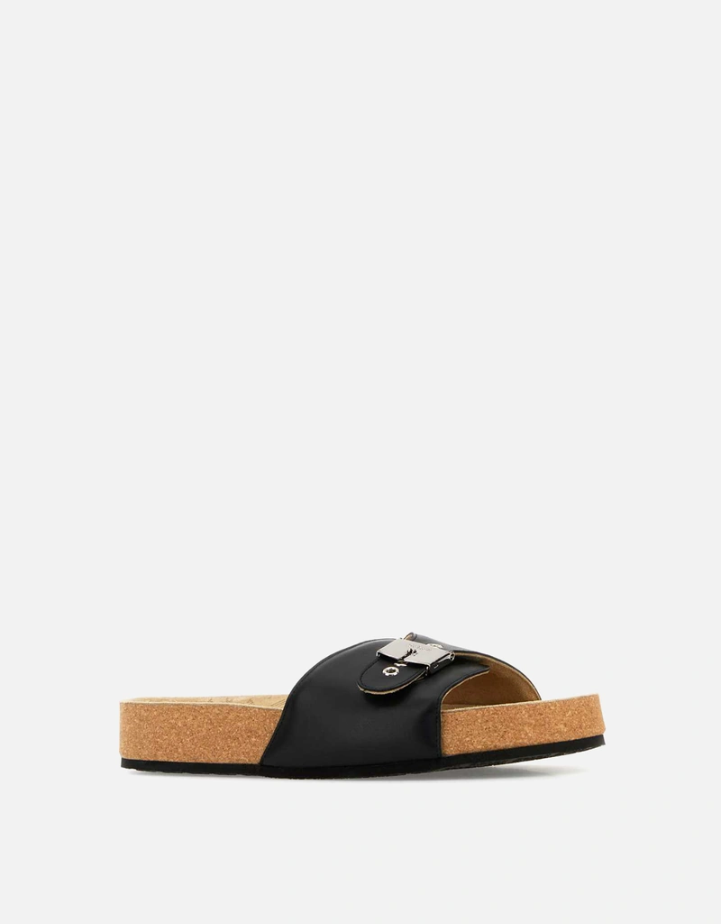 Balenciaga メンズBalenciaga I Schollカーフスキンフラットサンダル