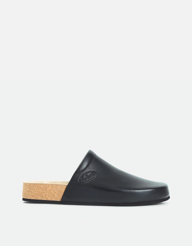 Balenciaga メンズカーフレザーフラットミュール (すべての新品