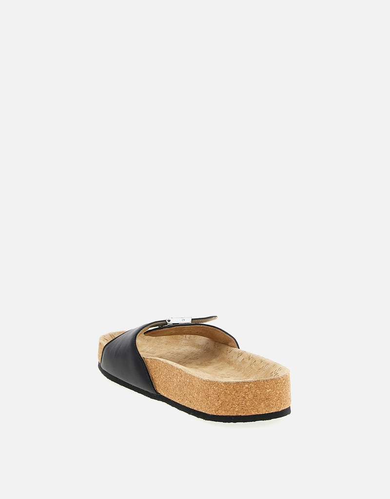 Balenciaga レディース カーフレザーフラットサンダル () IFCHIC.COM Balenciaga レディース カーフレザーフラットサンダル () IFCHIC.COM
