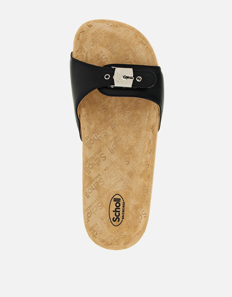 Balenciaga レディース カーフレザーフラットサンダル () IFCHIC.COM