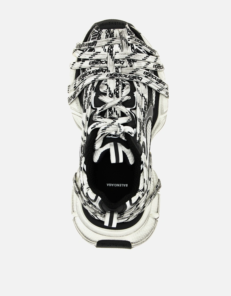 Balenciaga 3XL Extreme Laces ロゴ スニーカー () IFCHIC.COM