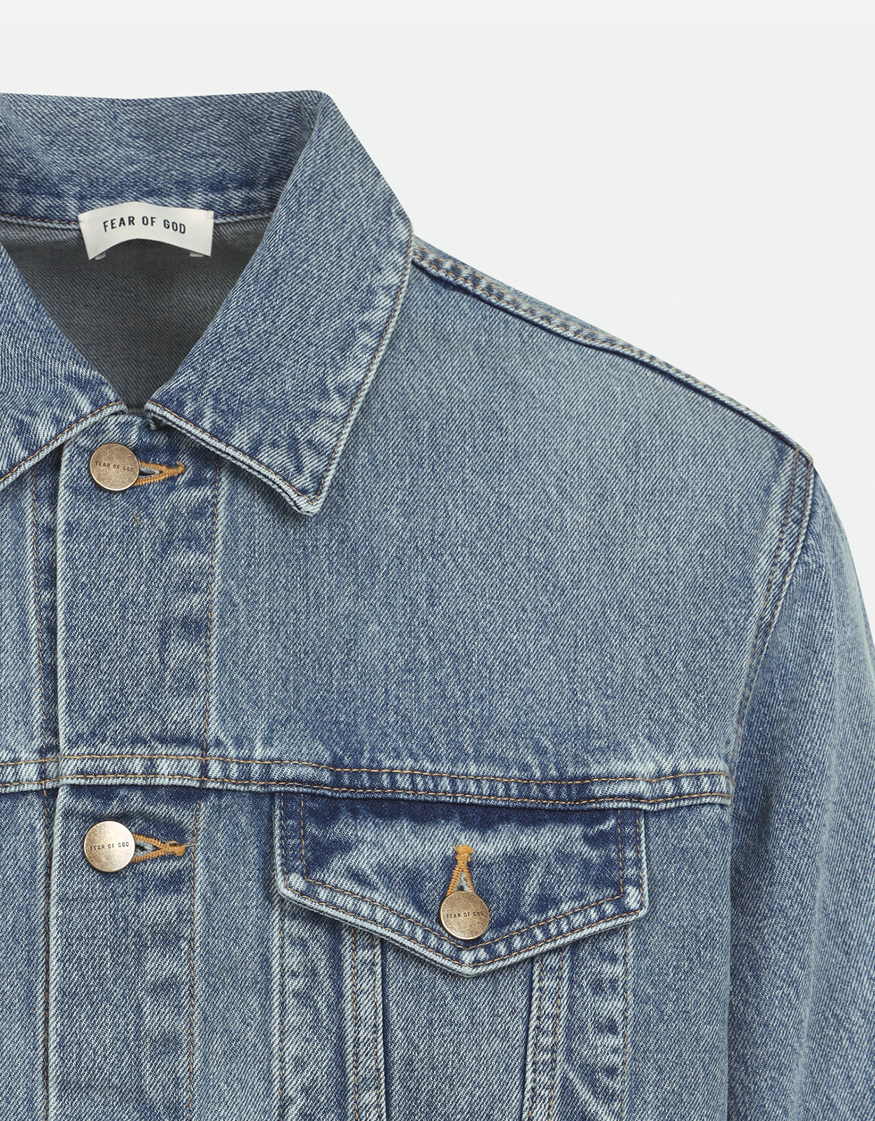 Fear Of God コットンデニム素材のメンズトラッカージャケット