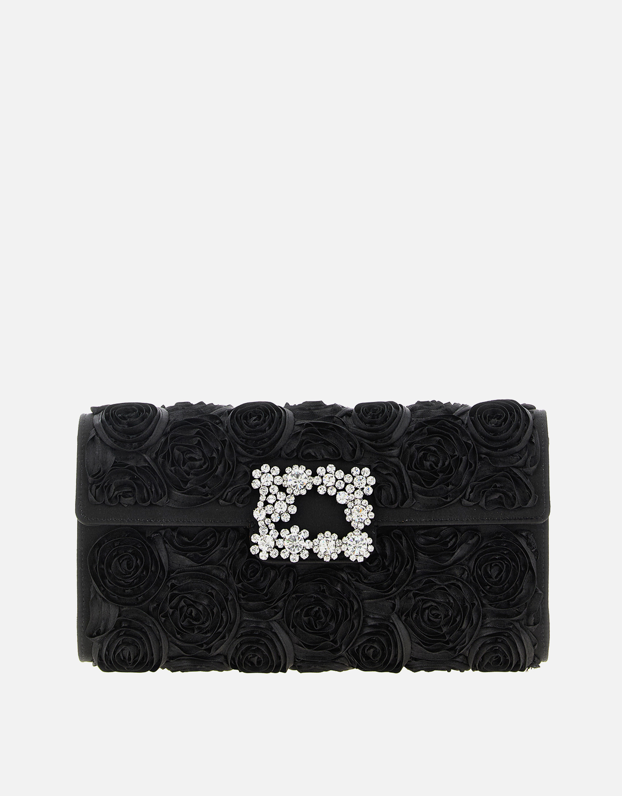 Roger Vivier Efflorescence Satin Clutch () IFCHIC.COM