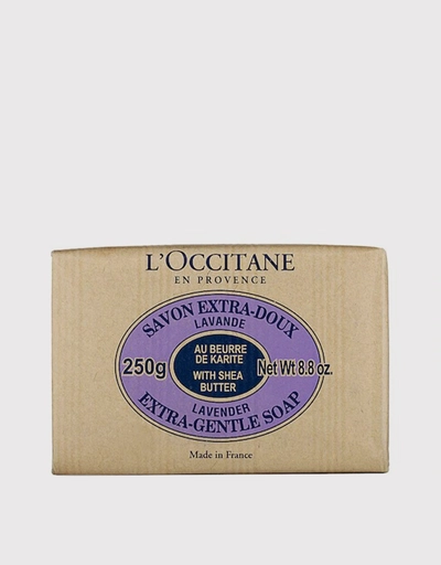 Shea Butter Extra Gentle Soap-Lavender 250g